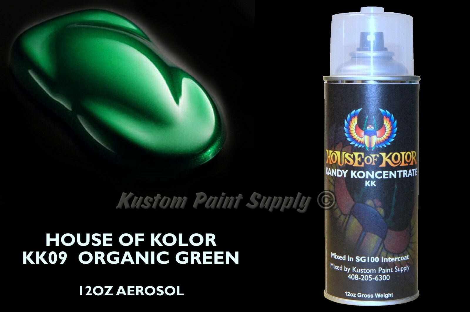 House Of Kolor Orion Silver Basecoat BC02 – 1 Pint Can, Ready To Spray Or Unmixed, Professional-Grade Paint