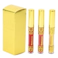 thumbnail image 2 of Matte Lip Stain, 2.5ml Lightweight Gold Liquid Lipstick 3pcs Holographic Metallic Waterproof  for Makeup, 2 of 7