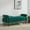 Green, variant on JURANYAZHU 19.2" High Chenille Upholstered Bench with Solid Metal Legs for Bedroom, Porch