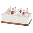 thumbnail image 2 of Cal Mil 3005-12-55 12 x 20 in. Ice & Beverage Housing - White & Stainless Steel, 2 of 2