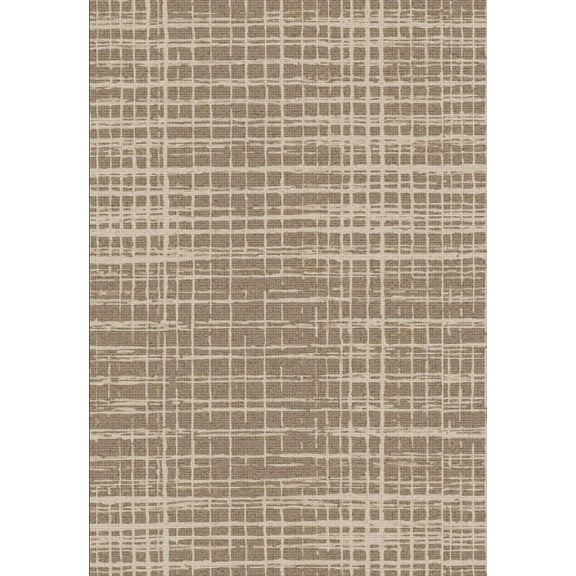 Yesurprise 1200Gsm 100% Polyester Velvet Area Rugs - Cross Camel Tone, Modern Imitation Print Carpet, 8x10ft (244x305cm)