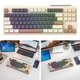 thumbnail image 1 of [Café] M87 Teclado Inalámbrico Modo Dual Gaming Esports Office Silent PBT Ball Teclado Y Mouse (Café), 1 of 9