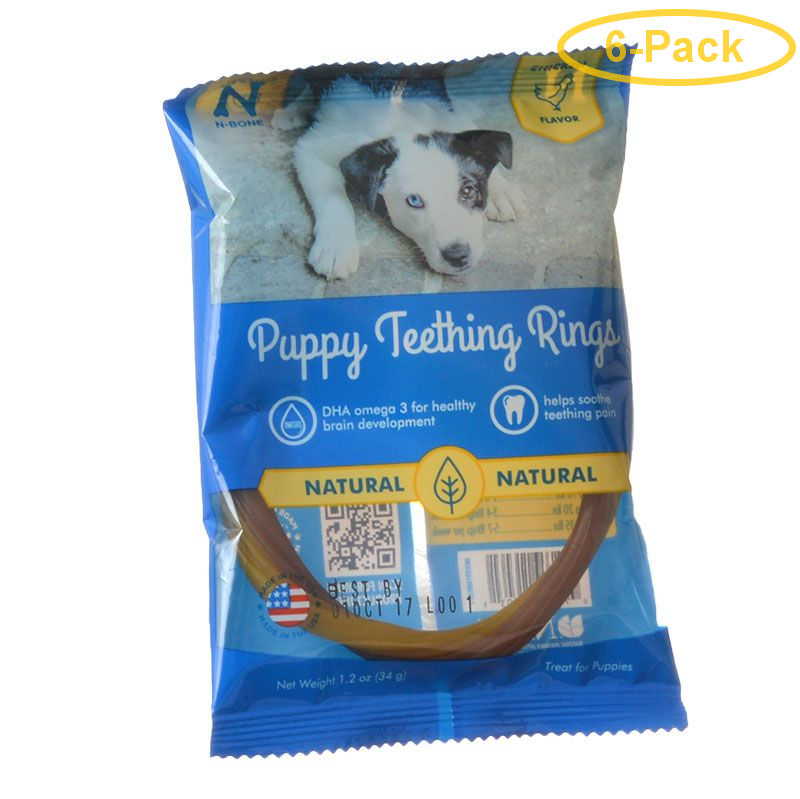 N-Bone Puppy Teething Ring - Chicken 