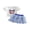 Blue, variant on BemeyourBBs Kids Toddler Baby Girl 4th of July Outfit Patriot Independent Day Summer Clothes 12 18 24 Months 2 3 4 5 Years Cute Bow Star Print Short Sleeve T Shirt Tops and Tulle Tutu Skirt Set