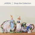 thumbnail image 6 of Fitz and Floyd Jardin Rabbit Female Earthenware Decorative Figurine, 6 of 6