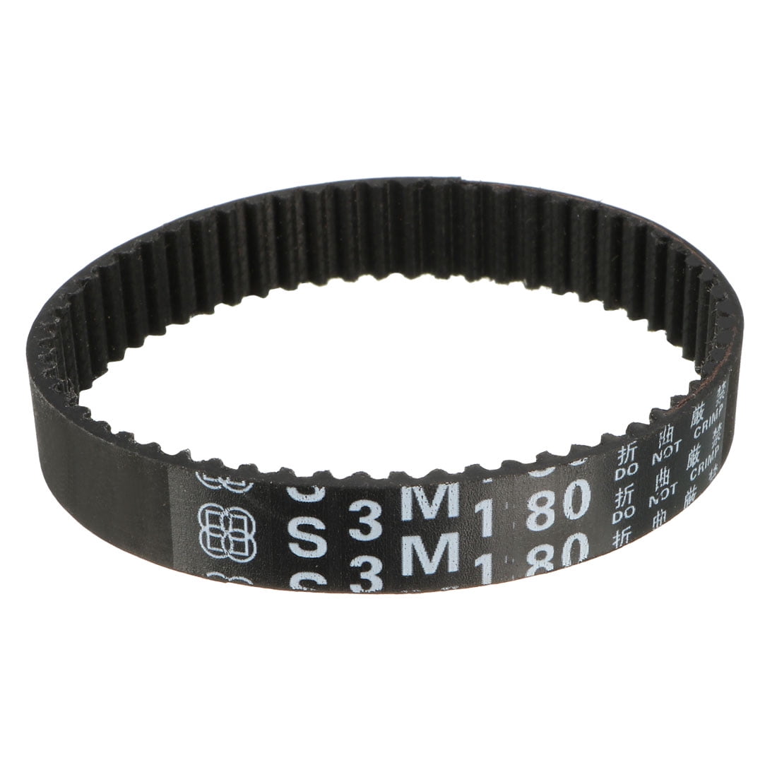 S3M 60 Teeth Engine Timing Belt Rubber GearedBelt 180mm Girth 10mm