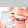thumbnail image 3 of Retainer Case, ARGOMAX Aligner Case, Braces Box, 1 Piece Orthodontic Box (White)., 3 of 7