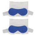 thumbnail image 2 of Máscara Para Ojos Para Recién Nacidos, Ligera, Transpirable, Doble Protección, 2 Piezas, Almohadilla De Sombreado, Ajuste Elástico, Parasol Para Recién Nacidos, Máscara Para, 2 of 7