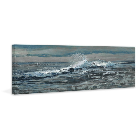 Parvez Taj "Deep Strong Waves" Painting Print on Wrapped Canvas