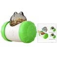thumbnail image 4 of Juguete para dispensar comida perro gato juguete interactivo alimentador Verde Zulema Rollo alimentador de rompecabezas, 4 of 8