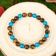 thumbnail image 5 of JUSIP Vintage Boho Tiger Eye Stone Bracelet - Natural Beaded Wealth Symbol For Abundance & Prosperity, August Birthstone, Daily & Gift Occasions, Halloween Holiday - Fits All Seasons, 5 of 7