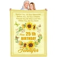thumbnail image 3 of 50Th Birthday Gift, Birthday Blanket, 50Th Friendship Throws Blanket Gifts Birthday, Birthday Blanket for Women Daughter Grandma, Ladies Gifts for Birthday, Happy Birthday Friend Gift A3, 3 of 5