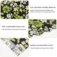 thumbnail image 5 of FORMRS Womens Scarf Winter Soft Long Big Warm Shawls Wrap Tassel Scarves, Green Flower Pattern, 5 of 9