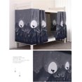 thumbnail image 4 of CAILDANL Students Dorm Bunk Bed Curtain Home Privacy Bed Shading Curtain Net Bed Cloth Dustproof Blackout Bed Canopy Bedding Curtain Students Dormitory Tent Lightproof Cloth Curtain, 4 of 9