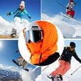 thumbnail image 4 of Waterproof Fleece Balaclava, Ski Mask, Hooded Balaclava, Adjustable Drawstring, Snowboard Balaclava, Winter Cycling, Unisex, Cold Weather Face Mask, Motorcycle Balaclava, 4 of 7