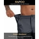 thumbnail image 3 of Pantalones de Senderismo para Hombre Rapoo Impermeables y de Secado Rápido Gris 44W, 3 of 6