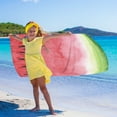 thumbnail image 3 of Tupukom Bath Oversized Beach Towels 29.5"x59" Ultra Absorbent Non-Slip Backing Quick Dry Beach Blankets for Summer Festivals Cruise Essentials Lounge Chair Cover, 3 of 7