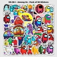 thumbnail image 1 of Waterproof Cartoon Decal Stickers for Water Bottles, Laptop, Car, 1 of 2