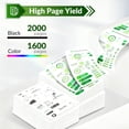 thumbnail image 4 of 962XL Ink Cartridges,962 Inks Compatible for HP 962XL Ink Cartridges Combo Pack Compatible for HP Officejet Pro 9010 9015 9016 9018 9019 9020 9025 Printer Ink(4 Pack,Black,Cyan,Magenta,Yellow), 4 of 8