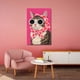 thumbnail image 2 of Cuadro Decorativo Impreso 60x80cm Gato Moderno, 2 of 10