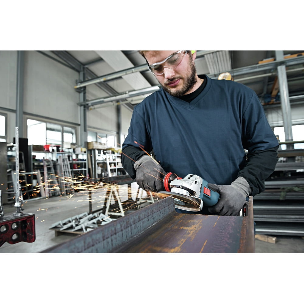 Restored Premium Bosch GWS18V-45CN-RT 18V EC/ 4-1/2 in. Brushless Connected-Ready Angle Grinder (Tool Only) (Refurbished)