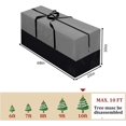 thumbnail image 4 of Bolsa de almacenamiento para árbol de Navidad PLTCAT, impermeable, 10 pies, Oxford, 4 of 6