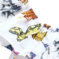 thumbnail image 4 of Hrsba Kids Summer Dress,Casual Dress for Girls,8-14 Years Girls' Fashion Floral Waist Bohemian Long Skirt Short Sleeve Round Neck Dress, 4 of 5