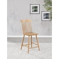 thumbnail image 2 of Andrews Windsor Counter Height Dining Side Chair Light Ash (Set of 2), 2 of 12