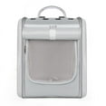 thumbnail image 1 of Cat Backpack Large Capacity Transparent Breathable Pet Carrier Backpack for Cats Kitten Silver Gray, 1 of 5
