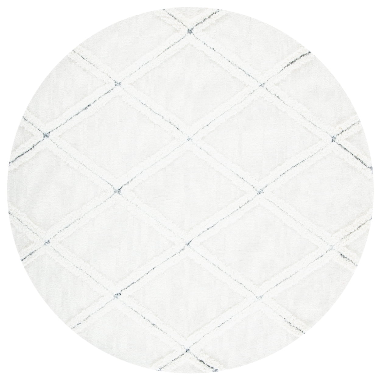 SAFAVIEH Casablanca Jaymz Diamond Area Rug, Ivory, 8' x 10'