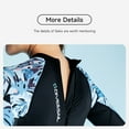 thumbnail image 4 of Traje de natación DIVE&SAIL UPF50 femenino Twirltide Wotao Huiop Qisuo, 4 of 8
