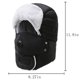 thumbnail image 2 of Gorros para hombre y mujer, para exteriores, para montar a caballo, cálidos, a prueba de viento, para esquiar en invierno, con protección para el cuello integrada, a prueba de viento, para exteriores,, 2 of 4