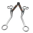 thumbnail image 3 of Acero inoxidable Horsebit Equestrian Suministros Equipadores de vástago larga Equipo de caballo liviano resistente a los caballos para entrenamiento, 3 of 8