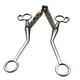 thumbnail image 3 of Bit de snaffle de acero de acero inoxidable Tackle Horse Tackle fácil de usar SUMINISTROS ENestriano de 13 cm/5 pulgadas Suministros Bit para, 3 of 8