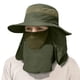 thumbnail image 1 of IYEBRAO Sombrero para el sol para hombre al aire libre con solapa para el cuello y la cara Protección UV Sombrero de pesca de ala ancha para senderismo Safari Jardinería UPF 50+, 1 of 1