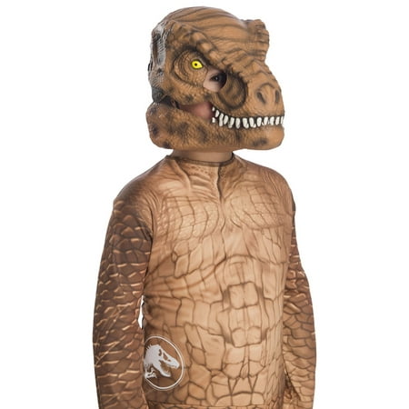 Jurassic World: Fallen Kingdom Tyrannosaurus Rex Movable Jaw Child Mask Halloween Costume Accessory