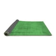 thumbnail image 2 of Ahgly Company Indoor Round Oriental Emerald Green Industrial Area Rugs, 5' Round, 2 of 4