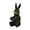 Black-C, variant on Animal Night Light Figurine, Glow-In-The-Dark Decorative Statue For Reading, Animal Shaped Lamp For Bedroom Living Room Home Office Desk Decor Housewarming Gift