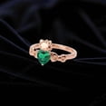 thumbnail image 3 of SHREENATHJEWELRY Kitty Inspired Ring Hello Cute Kitty Emerald Ring Japanese Cartoon Novelty Ring 925 Silver Kitty Ring Animal Lover Jewelry Cat Lover Gift, 3 of 4