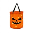 thumbnail image 2 of Halloween Clearance! LED Light Halloween Candy Bags  Light Up Halloween Party  Trick Light Up Candy Bags  Multipurpose Reusable Bucket  For Children Halloween Snack Bags, 2 of 8