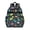 Dinosaur and Speech-1, variant on Dinosaur and Skeleton Bright Blue Backpack for School, Cute School Bag with Adjustable Shoulder Straps and Padded Back, 15.25"x11.5"x5.25"