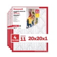 thumbnail image 1 of Filtro de aire Honeywell 20x20x1 MERV 11 electrostático, paquete de 4, 1 of 5
