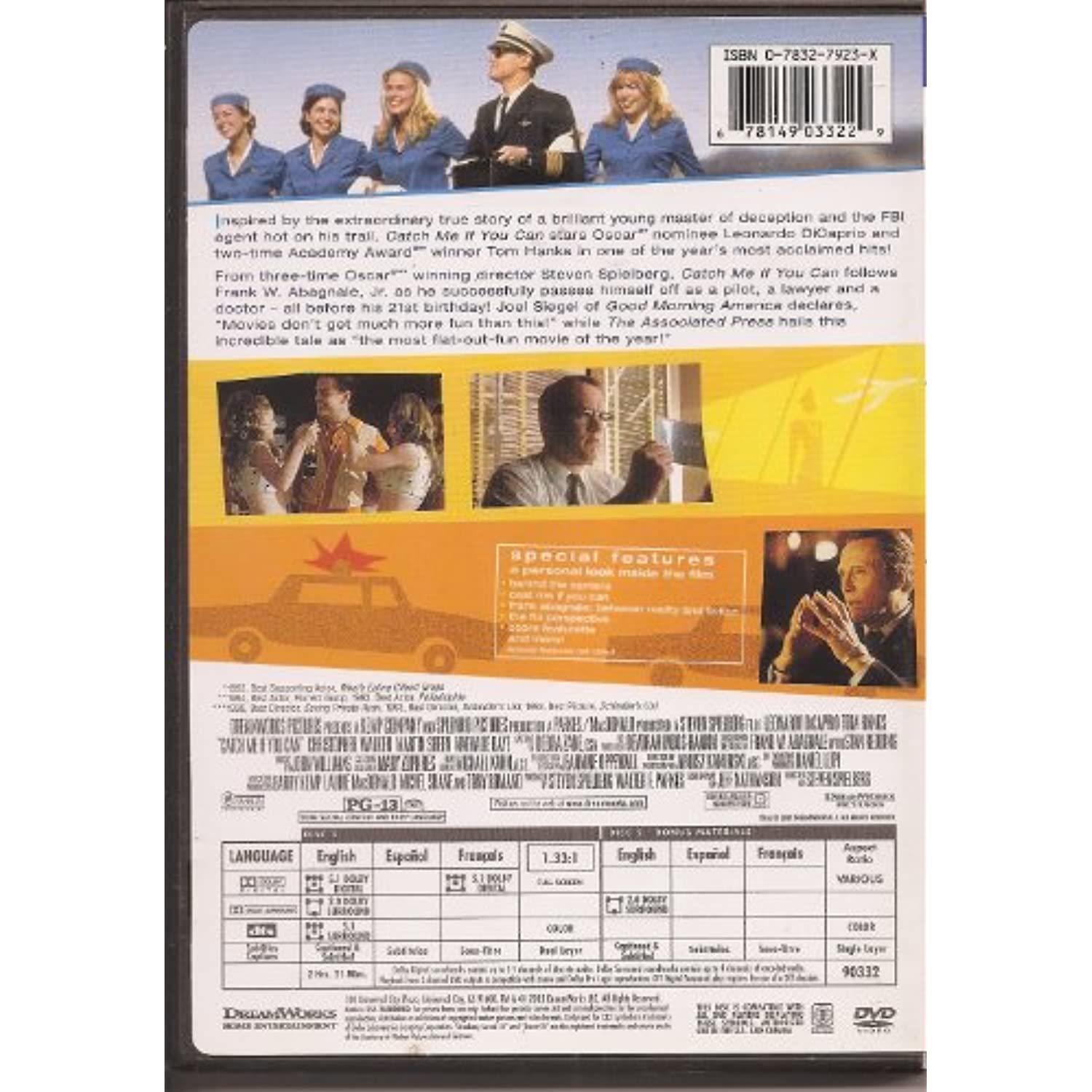 Catch Me If You Can (DVD), Dreamworks Video, Drama - image 2 of 2