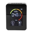 thumbnail image 1 of Medidor De Ventilación De Contaminación, Detector De Dióxido De Carbono Valor De Medición Estable Calibración Automática Rango De 400 ~ 5000 PPM Para Interiores Para ANGGREK Otros, 1 of 8