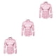 thumbnail image 1 of Sonducket Camisa transpirable para hombre Satén con mangas largas - Trabajo Boda o hogar Camisa para hombre Manga larga formal Rosa grande Type1 NO1, 1 of 6