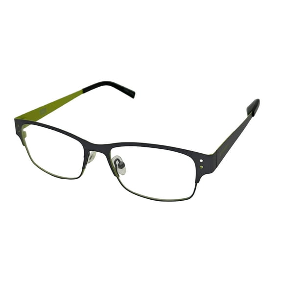 Converse Mens Eyeglass Dark Gunmetal Rectangle Metal Frame A060. 50mm