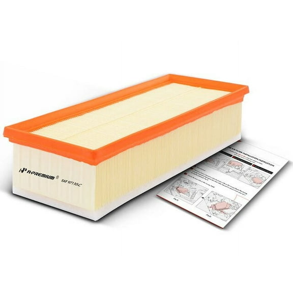 Air Filter 1 - Compatible with 2005 - 2006, 2009 - 2018 Volkswagen Jetta 2010 2011 2012 2013 2014 2015 2016 2017