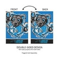 thumbnail image 5 of Carolina Panthers Double-Sided Justin Patten Garden Flag, 5 of 6