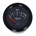 thumbnail image 1 of Aluminum Alloy Oil Pressure Gauge 0-5bar 52mm LED Backlit Waterproof Engine Fuel Meter for Engine Instrument Box, 1 of 7