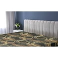 thumbnail image 5 of Ambesonne Vintage Fitted Sheet, Leopard Print Motif Retro, King Size, Pale Brown Mustard and Black, 5 of 5